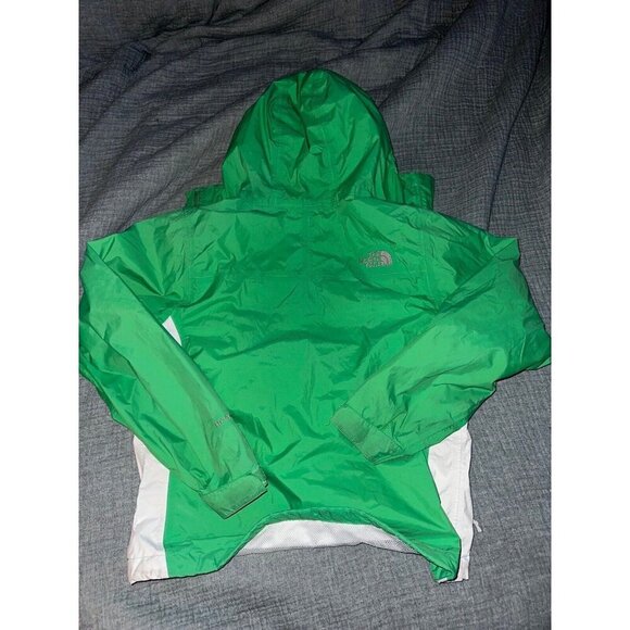 The North Face Women’s HyVent Jacket Size xs Green/White - Picture 4 of 5
